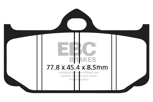 Obrázek produktu Brzdové destičky EBC FA211 FA211