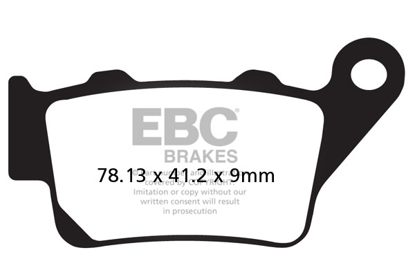 Obrázek produktu Brzdové destičky EBC FA213 Pravý