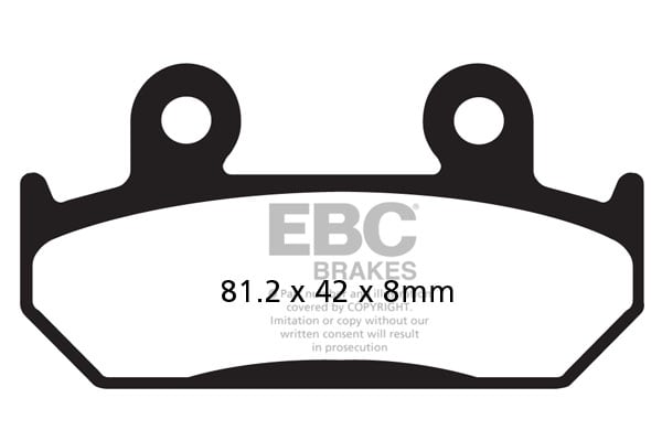 Obrázek produktu Brzdové destičky EBC FA121