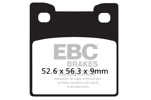 Obrázek produktu Brzdové destičky EBC FA222