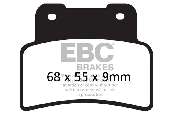 Obrázek produktu Brzdové destičky EBC FA432 Levý/pravý
