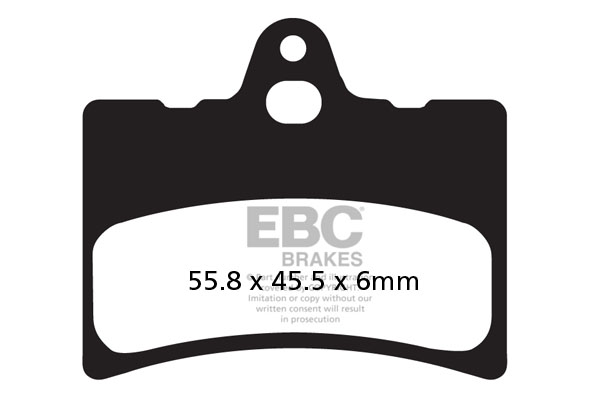 Obrázek produktu Brzdové destičky EBC FA156