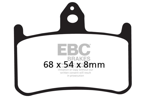 Obrázek produktu Brzdové destičky EBC FA187