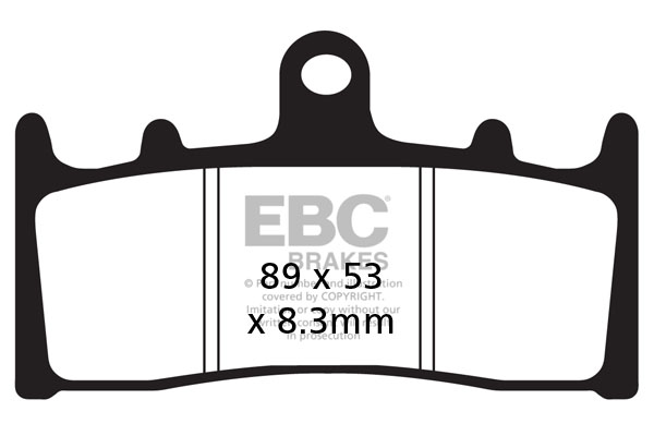 Obrázek produktu Brzdové destičky EBC FA188
