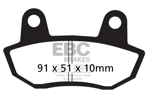 Obrázek produktu Brzdové destičky EBC FA090 FA090