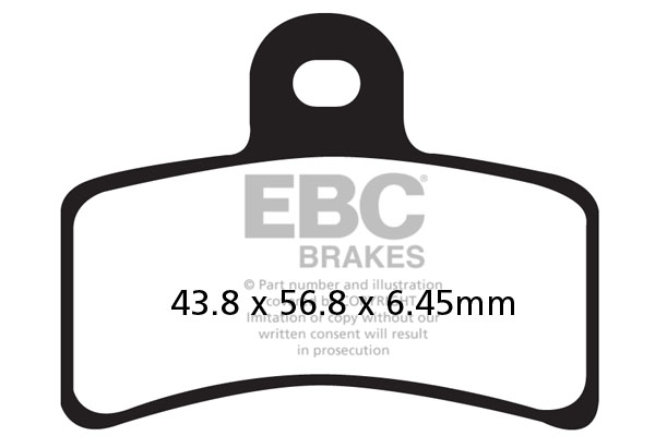 Obrázek produktu Brzdové destičky EBC FA291