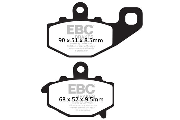 Obrázek produktu Brzdové destičky EBC FA192