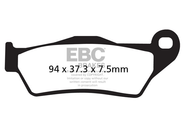 Obrázek produktu Brzdové destičky EBC FA181HH Levý