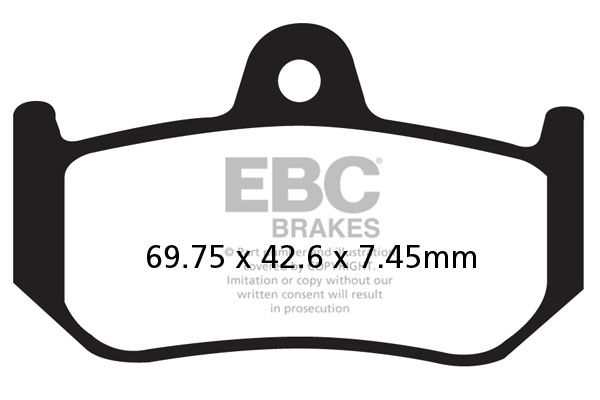 Obrázek produktu Brzdové destičky EBC FA320HH