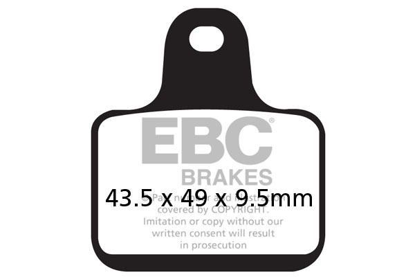 Obrázek produktu Brzdové destičky EBC FA435/4HH FA435/4HH