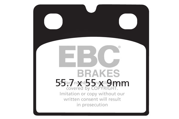Obrázek produktu Brzdové destičky EBC FA018V