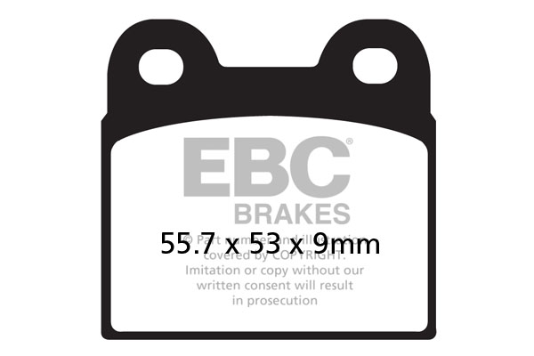 Obrázek produktu VODNÍ BRZDOVÉ DESTIČKY SEMISNTRD FA057V