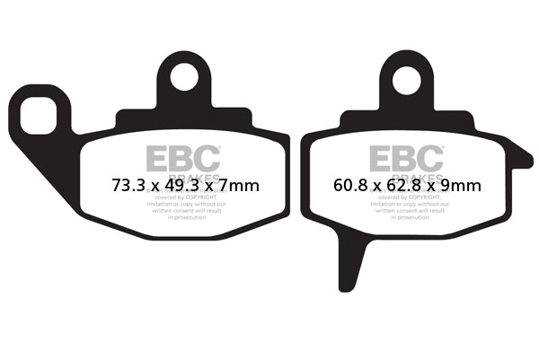 Obrázek produktu Brzdové destičky EBC FA130R