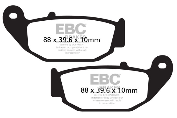 Obrázek produktu Brzdové destičky EBC FA629R