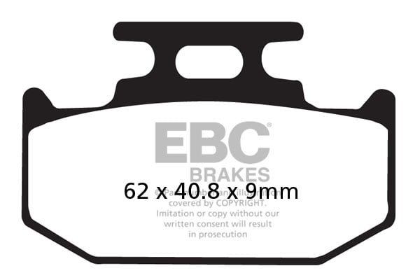 Obrázek produktu Brzdové destičky EBC FA152TT