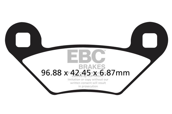 Obrázek produktu Brzdové destičky EBC FA475TT