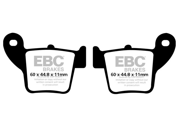 Obrázek produktu Brzdové destičky EBC MXS346 CRF 150 R/RB; pravá