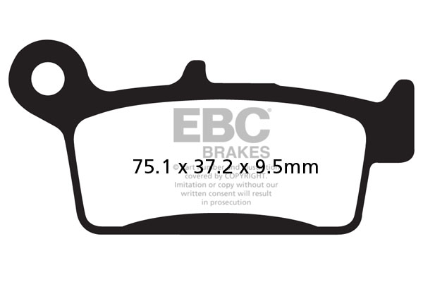 Obrázek produktu Brzdové destičky EBC SFA233 SFA233