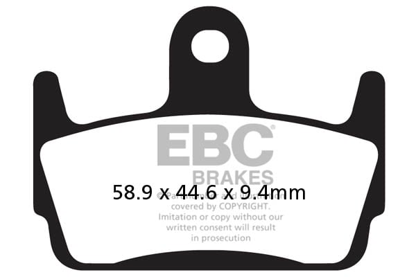 Obrázek produktu Brzdové destičky EBC SFA234 Levý; Jet Sport X SR