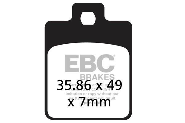 Obrázek produktu Brzdové destičky EBC SFA260