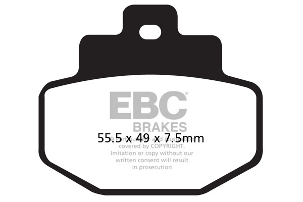 Obrázek produktu Brzdové destičky EBC SFA321HH