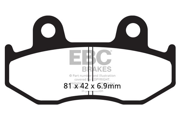 Obrázek produktu Brzdové destičky EBC SFA323/2HH SFA323/2HH