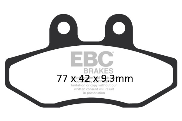 Obrázek produktu Brzdové destičky EBC SFA393 SFA393