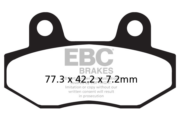 Obrázek produktu Brzdové destičky EBC SFAC086