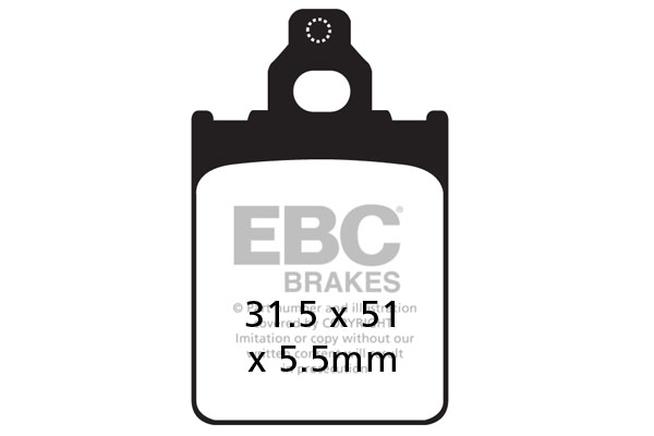 Obrázek produktu Brzdové destičky EBC SFAC186