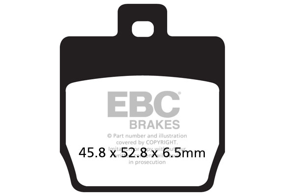 Obrázek produktu Brzdové destičky EBC SFAC268