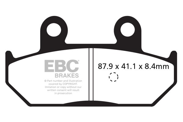 Obrázek produktu Brzdové destičky EBC SFAC412