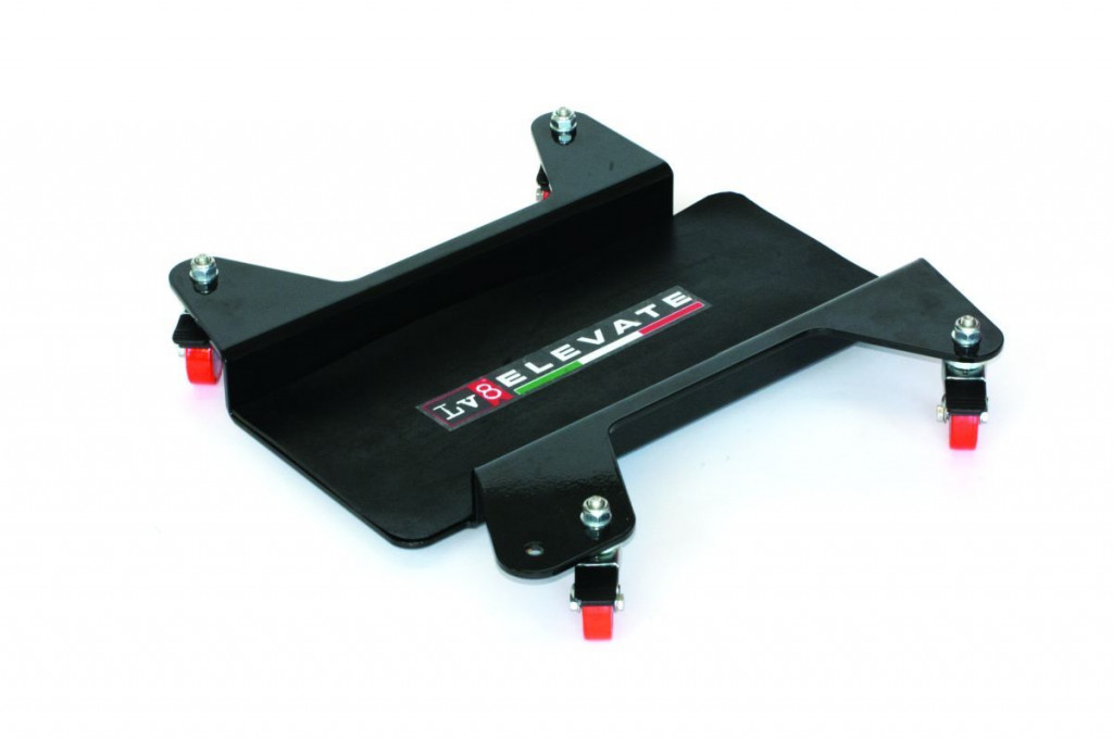 Obrázek produktu Pojezdová podložka pod zadní kolo LV8 GARAGE & TRACK E300MM+ use with all motorcycles and scooters equipped with a central stand E300MM+
