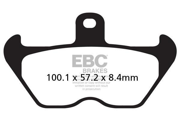Obrázek produktu Brzdové destičky EBC EPFA407HH EPFA407HH
