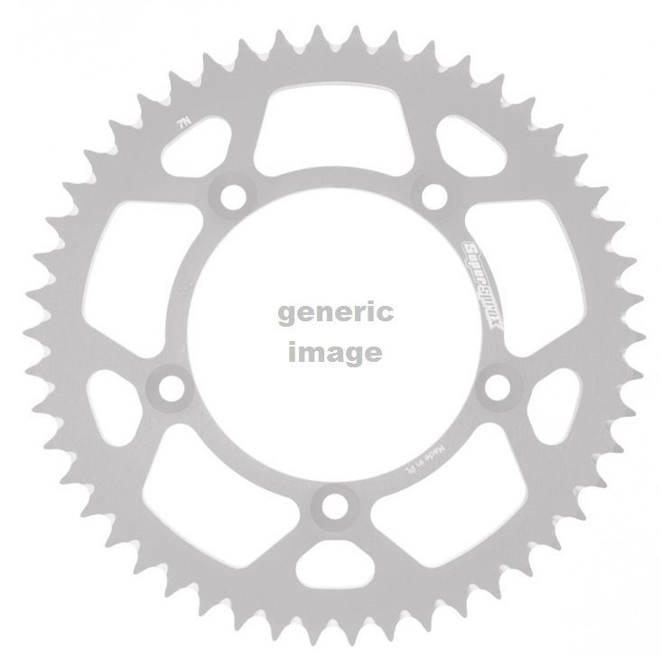 Obrázek produktu Hliníková řetězová rozeta SUPERSPROX RAL-352:48-RED červená 48 zubů, 520 RAL-352:48-RED