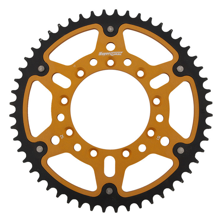 Obrázek produktu Řetězová rozeta SUPERSPROX STEALTH RST-151:52-GLD zlatá 52 zubů, 520 RST-151:52-GLD