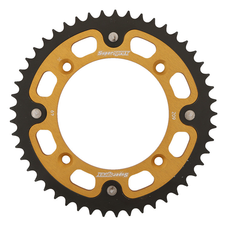 Obrázek produktu Řetězová rozeta SUPERSPROX STEALTH RST-209:49-GLD zlatá 49 zubů, 420 RST-209:49-GLD