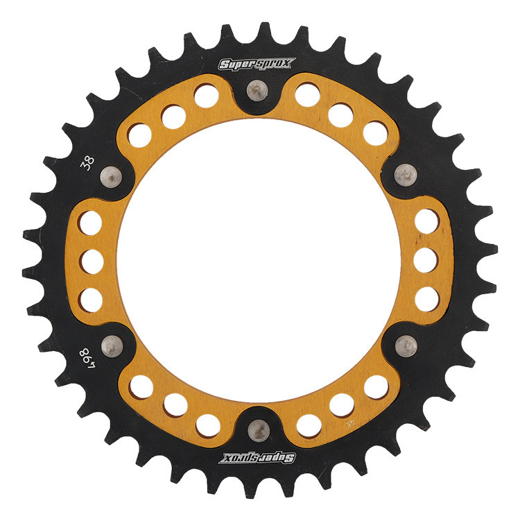 Obrázek produktu Řetězová rozeta SUPERSPROX STEALTH RST-498:38-GLD zlatá 38 zubů, 525 RST-498:38-GLD