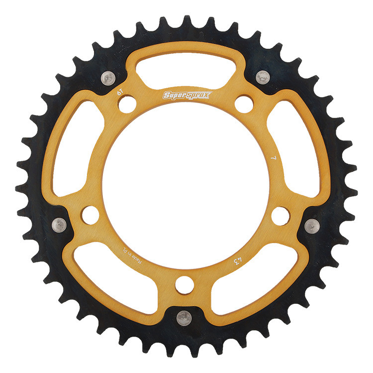 Obrázek produktu Řetězová rozeta SUPERSPROX STEALTH RST-7:43-GLD zlatá 43 zubů, 525 RST-7:43-GLD