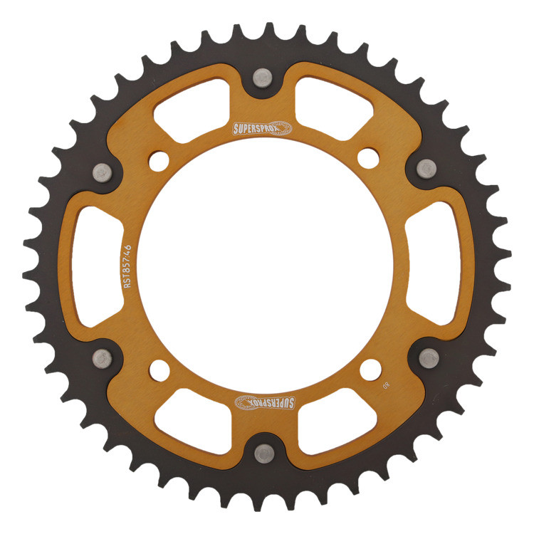 Obrázek produktu Řetězová rozeta SUPERSPROX STEALTH RST-857:46-GLD zlatá 46 zubů, 520 RST-857:46-GLD