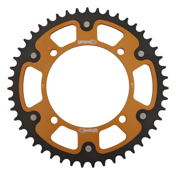 Obrázek produktu Řetězová rozeta SUPERSPROX STEALTH RST-857:47-GLD zlatá 47 zubů, 520 RST-857:47-GLD