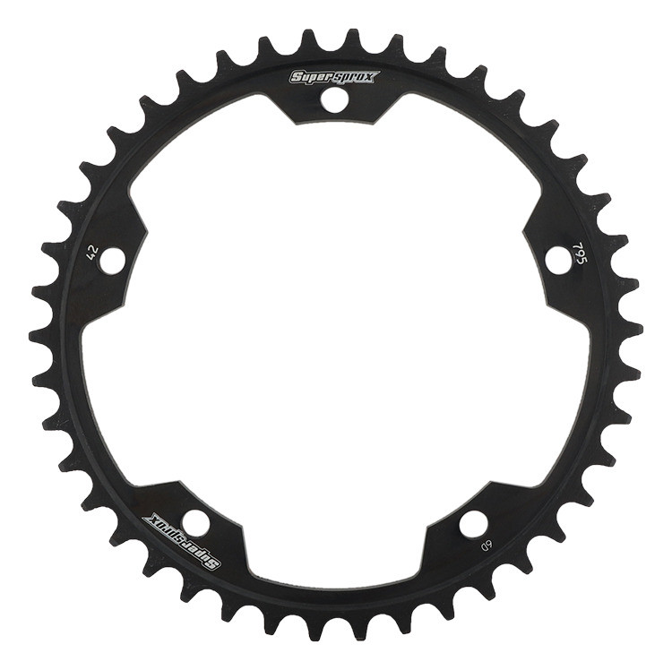 Obrázek produktu Řetězová rozeta SUPERSPROX RFE-795:42-BLK černý 42 zubů, 525 RFE-795:42-BLK