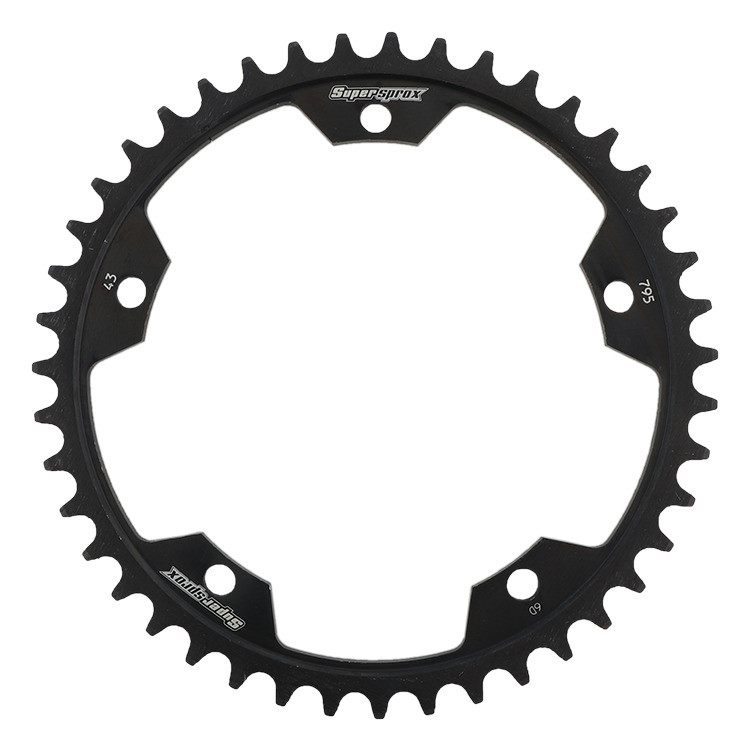 Obrázek produktu Řetězová rozeta SUPERSPROX RFE-795:43-BLK černý 43 zubů, 525 RFE-795:43-BLK