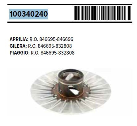 Obrázek produktu Sliding driven half pulley assy RMS 100340240 100340240