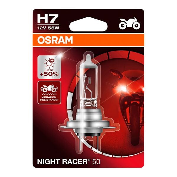 Obrázek produktu Night racer 50 lamp OSRAM OSRAM 246515153 64210NR5-01B PX26d H7 blister 246515153