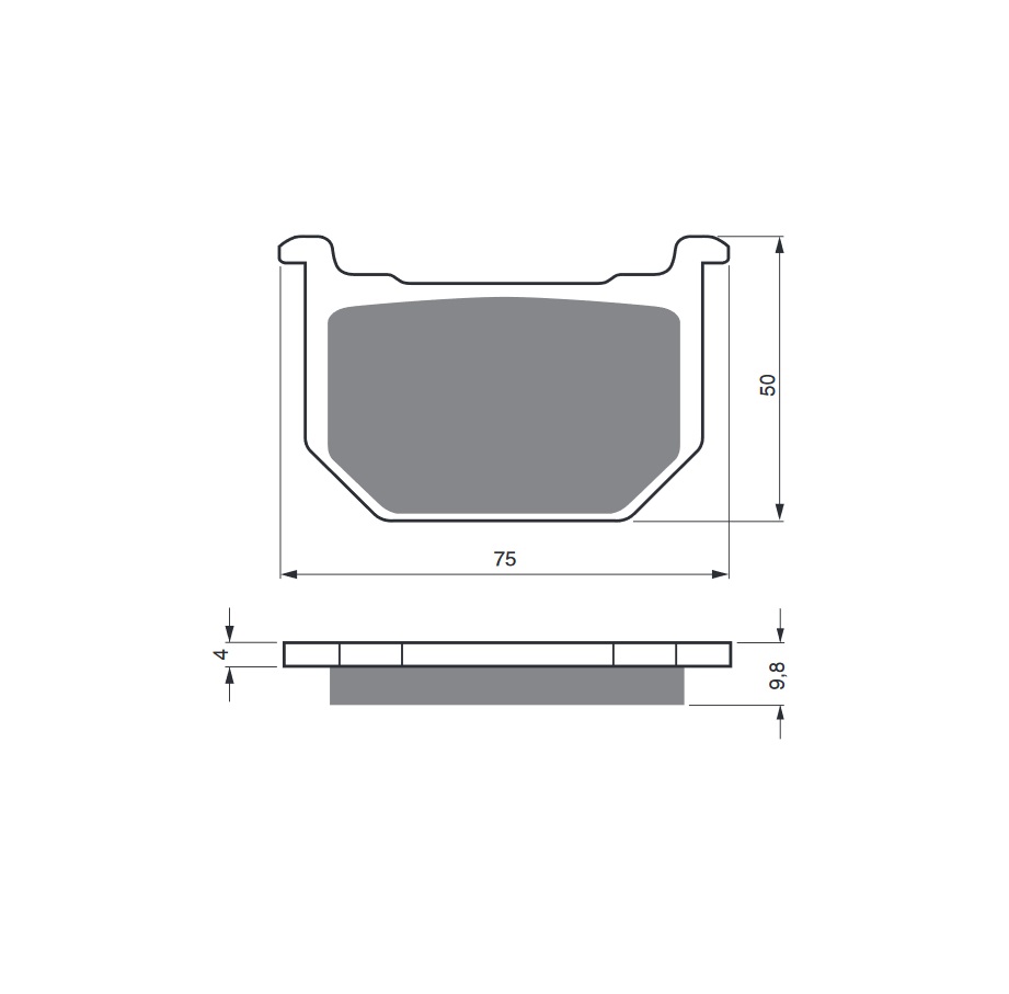 Obrázek produktu Brzdové destičky GOLDFREN 111 S3 111 S3