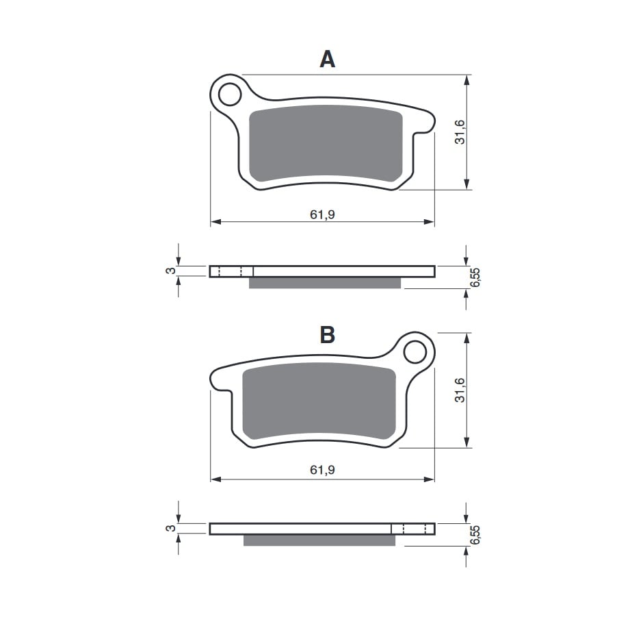 Obrázek produktu plastová příchytka s vnitřním závitem (sada 10 ks) 57254