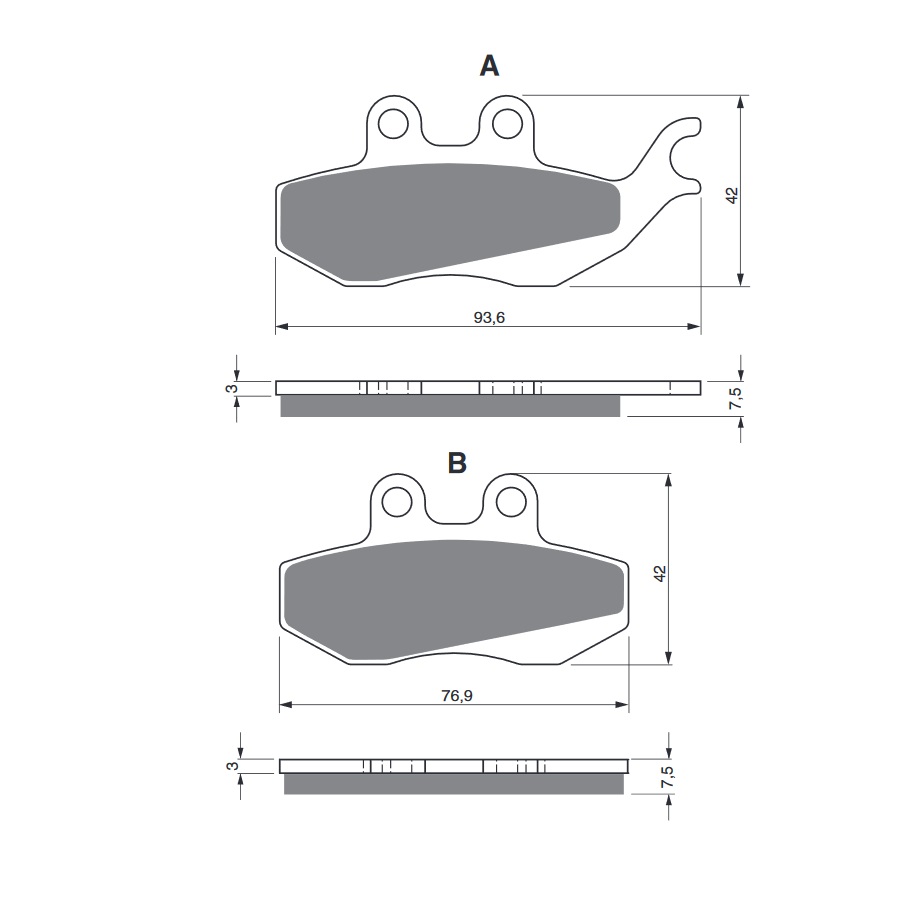Obrázek produktu Brzdové destičky GOLDFREN 215 S3 215 S3