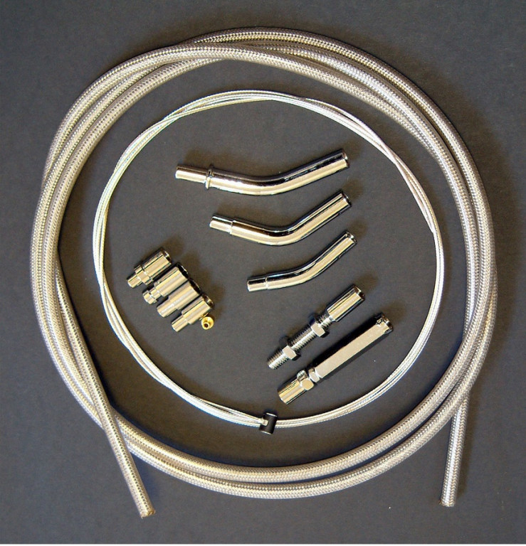 Obrázek produktu Clutch cable kit Venhill U01-1-200 braided U01-1-200