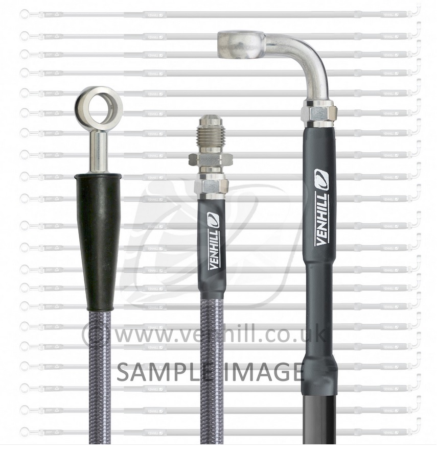 Obrázek produktu Hadice zadní brzdy Venhill F01-2-003/P-CL čirá barva F01-2-003/P
