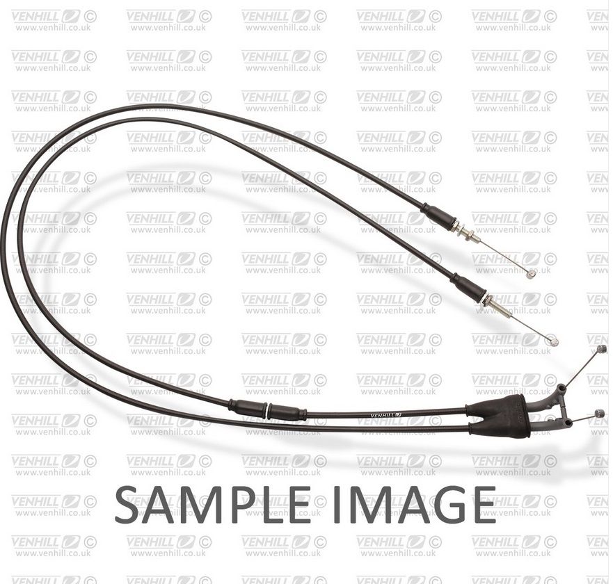 Obrázek produktu Lanko plynu Venhill K02-4-058-BK featherlight černý